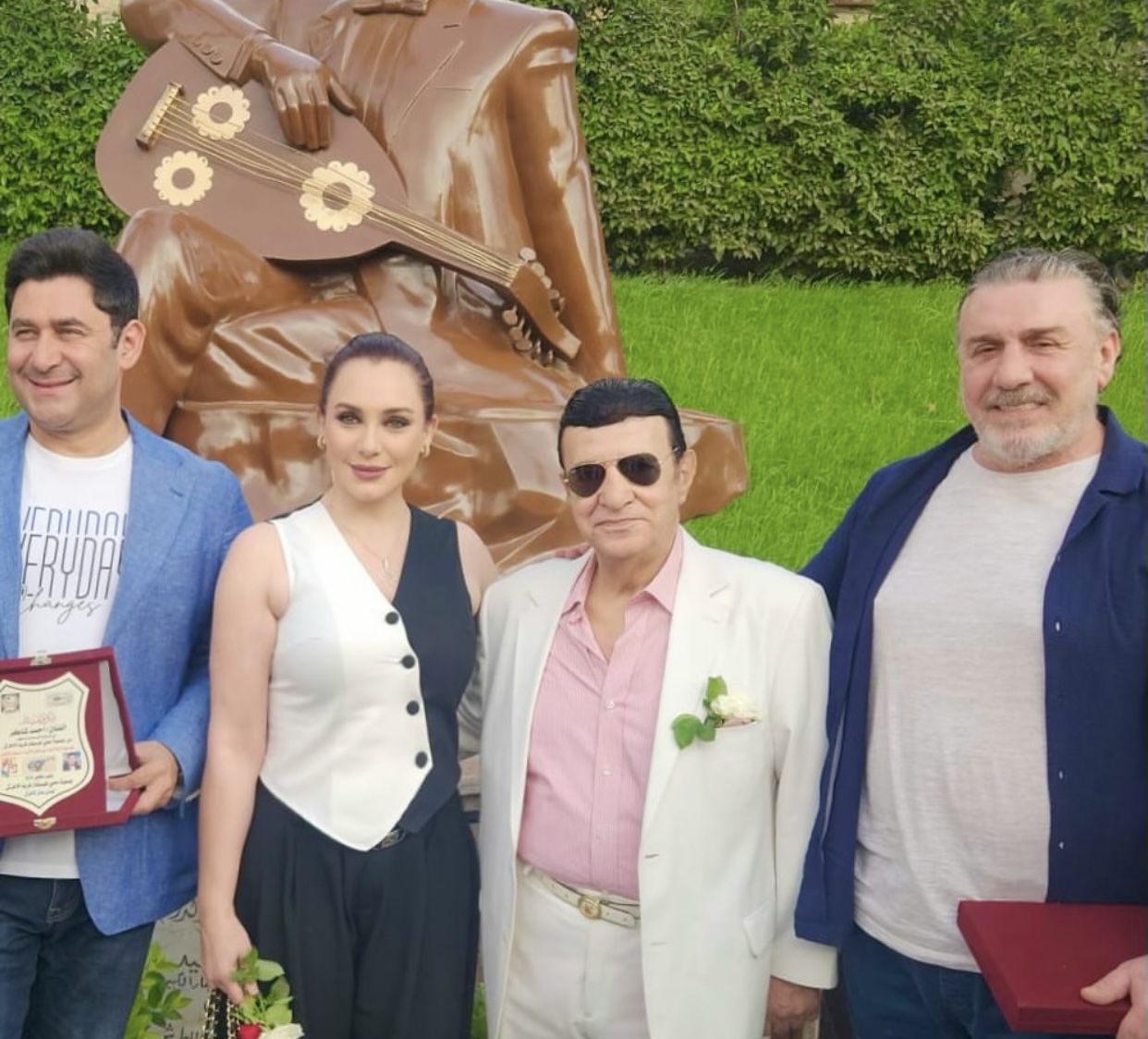 تكريم سلاف فواخرجي في احتفالية "أسمهان"