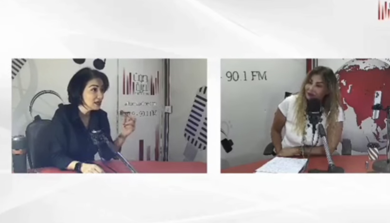 إناس البغدادي لآمال فقيه:” هكذا نعالج القلق والاضطراب النفسي بالكتب والالوان وهكذا نستخرج المشاعر المكبوتة؟”