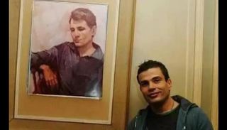 عمرو دياب في منزل عبد الحليم حافظ