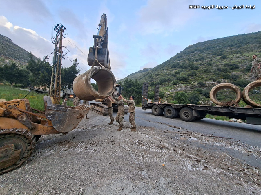 الجيش اللبناني: فتحنا طريق الخردلي – النبطية بالكامل وجسر برج رحال بشكل جزئي (صور)
