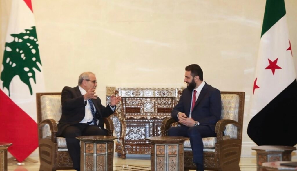 سلام يبدأ زيارته إلى سوريا باجتماع مع الشرع