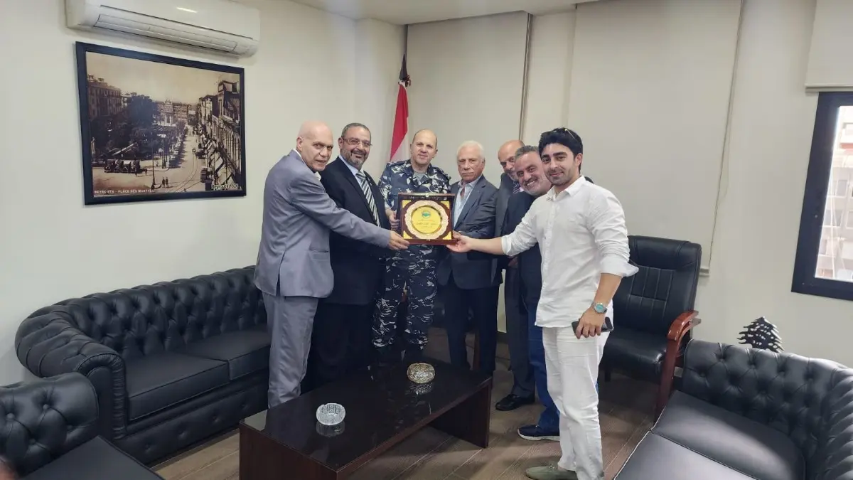 وفد تجمع عائلات طرابلس والشمال زار قائد شرطة بيروت