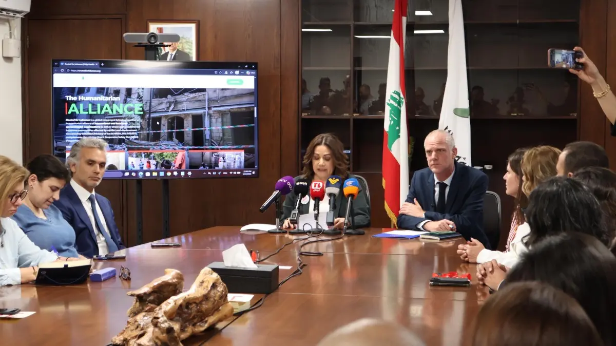 الوزيرة السيد خلال إطلاق تحالف إنساني دولي لدعم المتضررين في لبنان: حجم الحاجات يتطلب توسيع نطاق التضامن والدعم