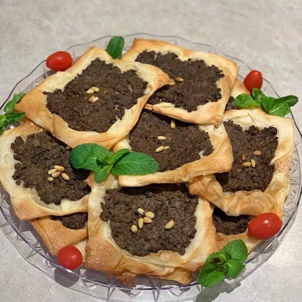 لحم بعجين على الطريقة الطرابلسية