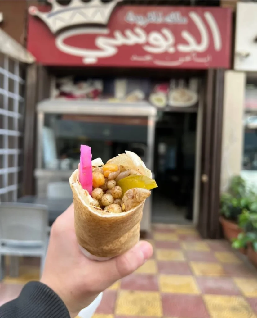 لحم بعجين على الطريقة الطرابلسية