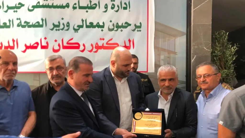 وزير الصحة جال متفقدا مستشفيات صور لمتابعة تداعيات الاعتداءات الإسرائيلية