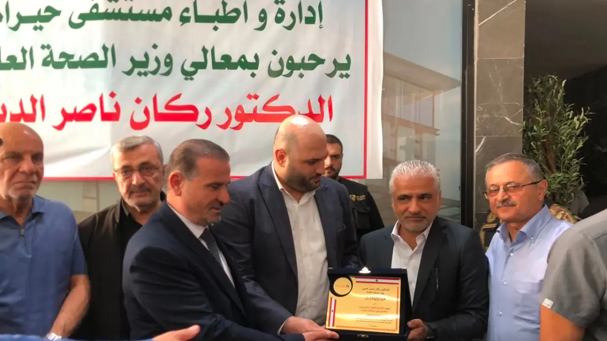 وزير الصحة جال متفقدا مستشفيات صور لمتابعة تداعيات الاعتداءات الإسرائيلية